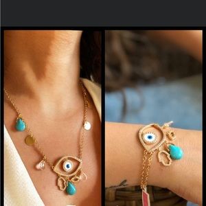 Necklace and bracelet